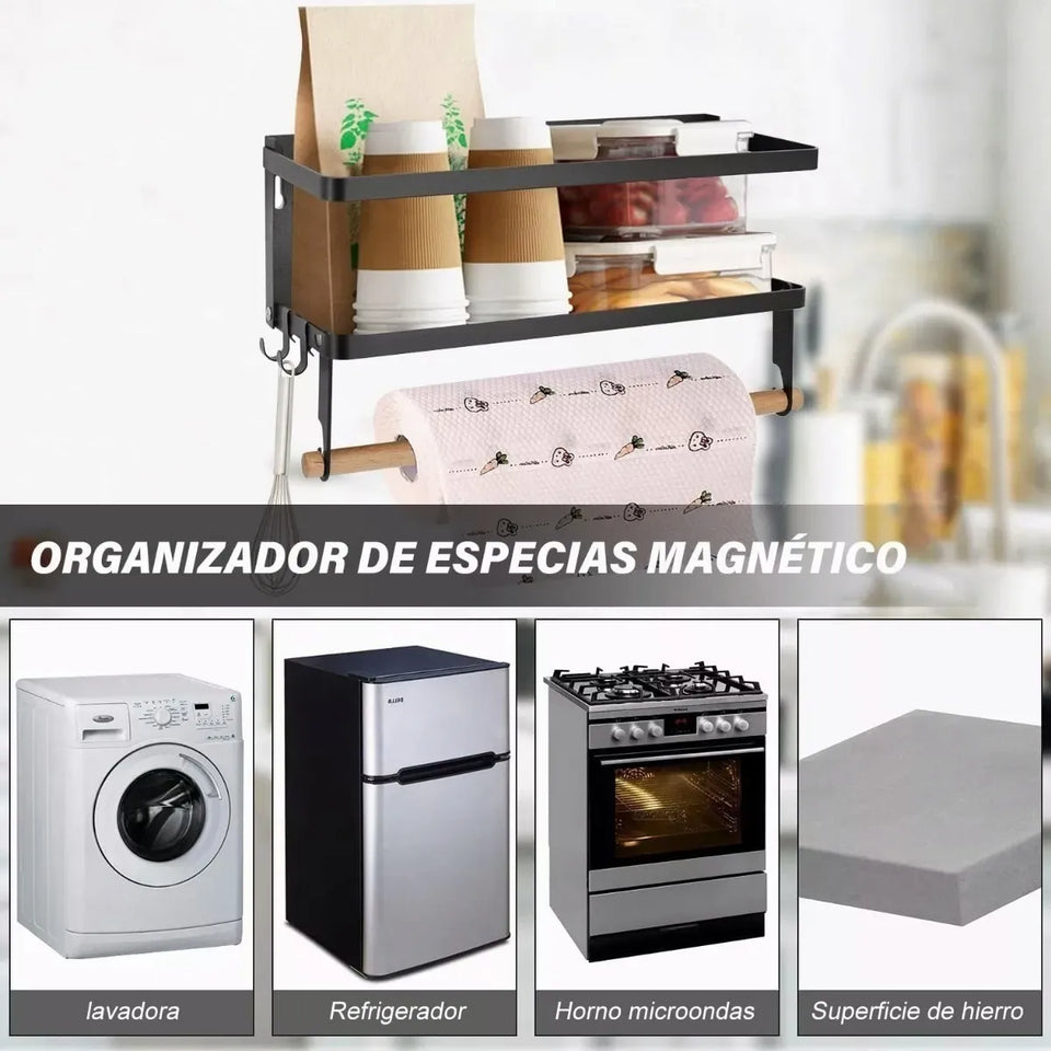 SOPORTE MAGNÉTICO PARA TOALLAS DE PAPEL
