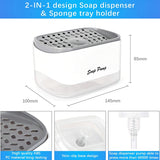 DISPENSADOR  DE JABÓN PARA COCINA PLATOS