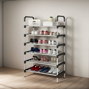 ORGANIZADOR ZAPATERO METÁLICO 6 NIV