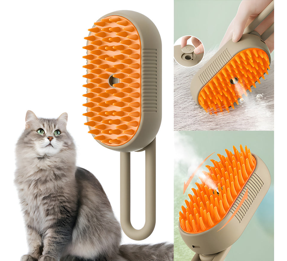 CEPILLO VAPOR CON AGARRADERA MASCOTAS