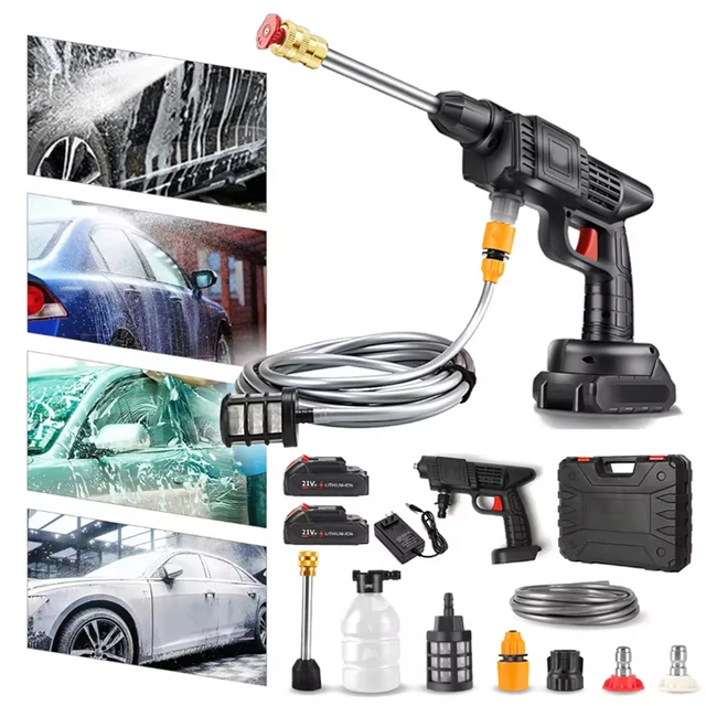 HIDROLAVADORA INALÁMBRICA 48V CON 2 BATE