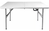MESA PLEGABLE 122 Cm PLÁSTICO