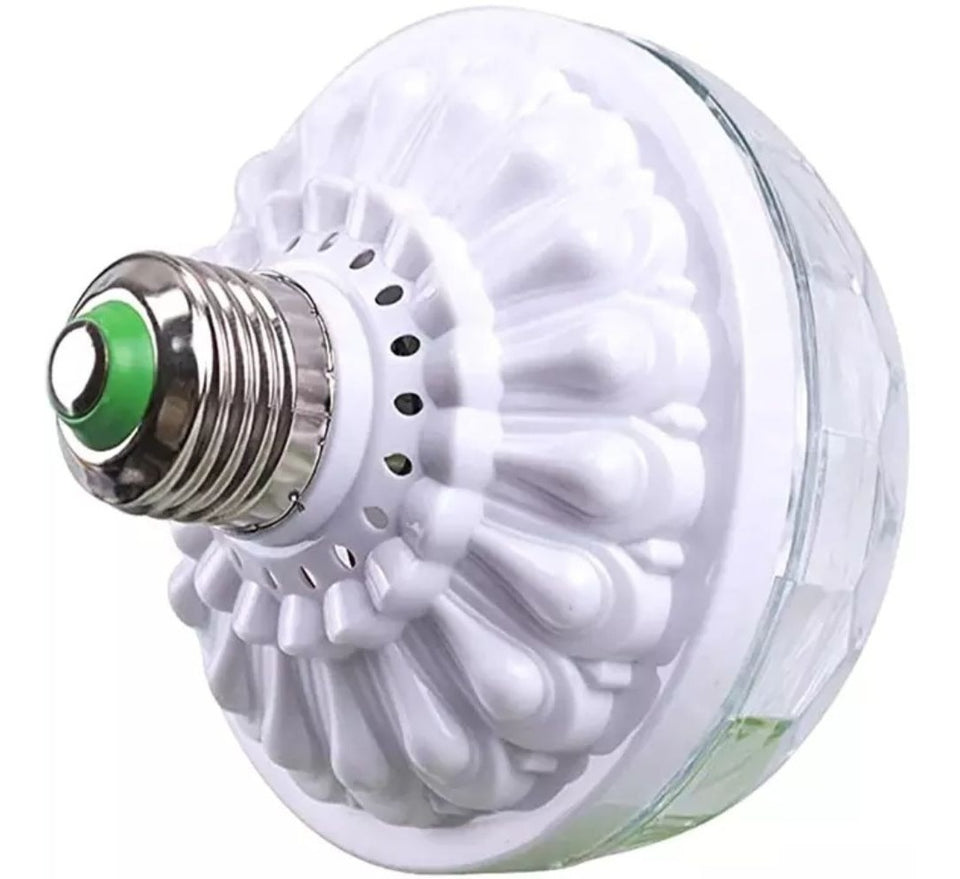 BOMBILLO DE COLORES LED ROTATIV