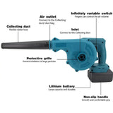 SOPLADORA ASPIRADORA BLOWER POTENTE