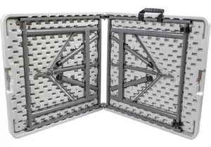 MESA PLEGABLE 122 Cm PLÁSTICO