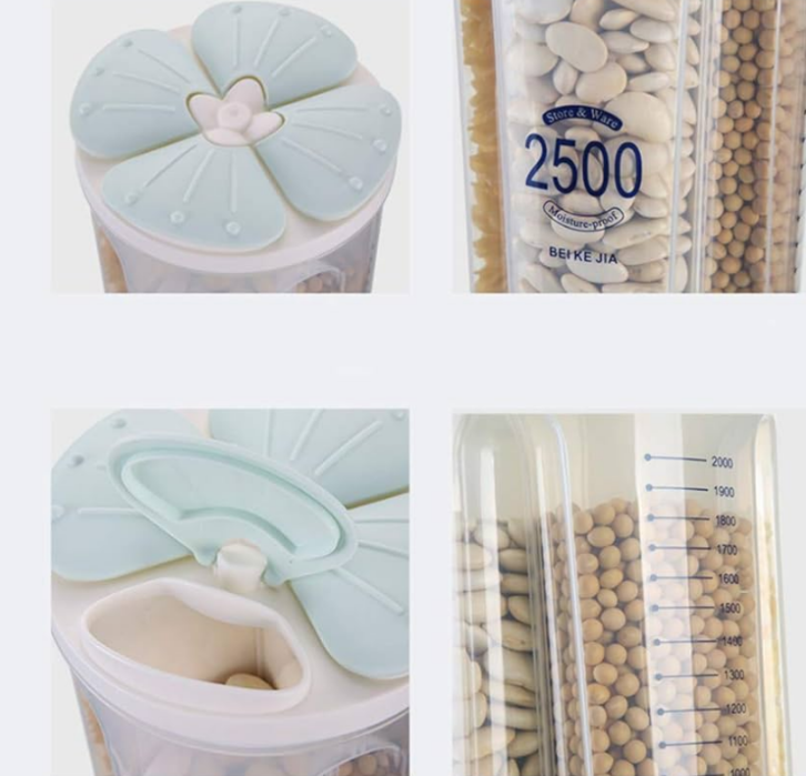 TARRO ORGANIZADOR PARA GRANOS DE COCINA