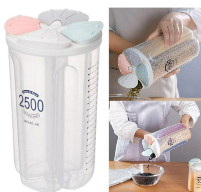 TARRO ORGANIZADOR PARA GRANOS DE COCINA