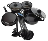 SET DE OLLAS 13 PCS +UTENCILIOS COCINA