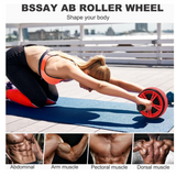 RUEDA ABDOMINAL RODILLO GRUESO TIPO BARR