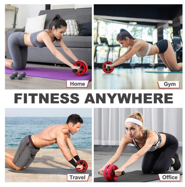 RUEDA ABDOMINAL RODILLO GRUESO TIPO BARR