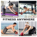 RUEDA ABDOMINAL RODILLO GRUESO TIPO BARR