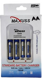 CARGADOR BATERIAS PILAS RECARGABLE MAXU