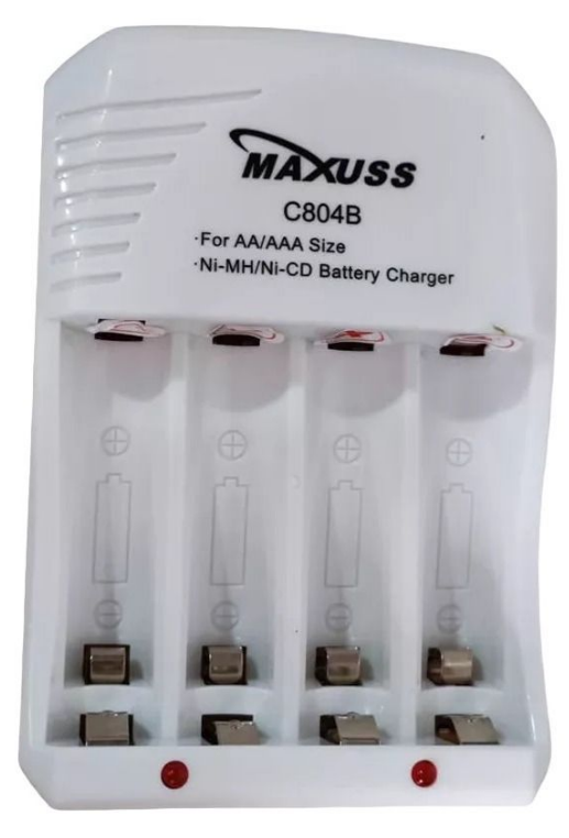 CARGADOR BATERIAS PILAS RECARGABLE MAXU