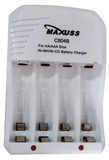 CARGADOR BATERIAS PILAS RECARGABLE MAXU