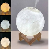 LAMPARA HUMIDIFICADOR DISEÑO DE LUNA