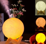 LAMPARA HUMIDIFICADOR DISEÑO DE LUNA