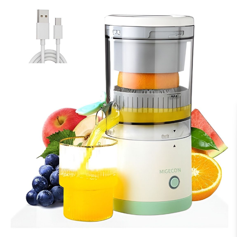 EXPRIMIDOR NARANJA ELÉCTRICO RECARGABLE