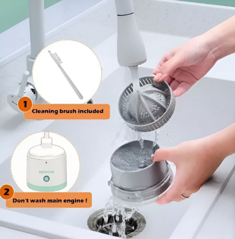 EXPRIMIDOR NARANJA ELÉCTRICO RECARGABLE