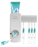 DISPENSADOR CREMA DENTAL Y CEPILLOS