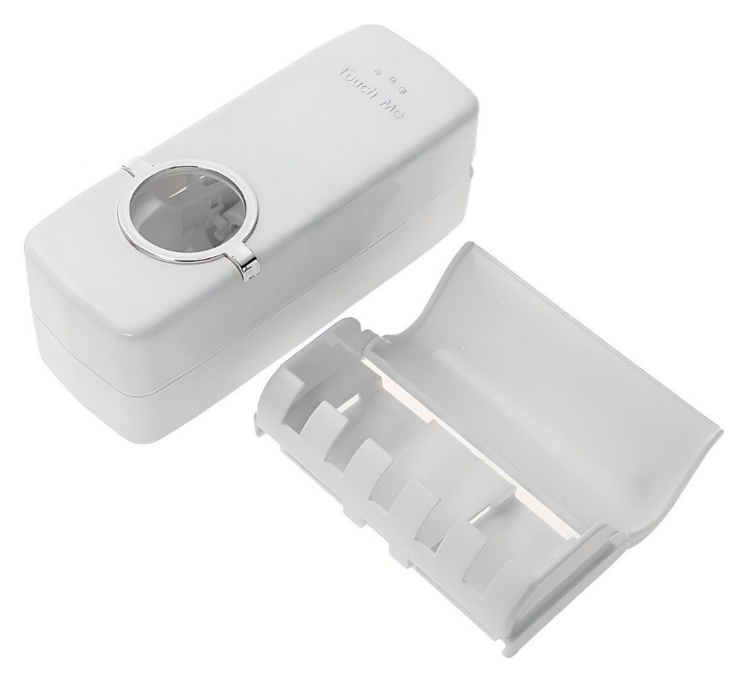 DISPENSADOR CREMA DENTAL Y CEPILLOS