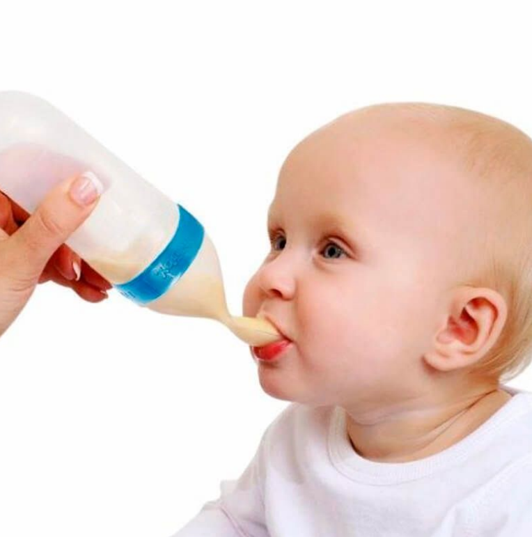 CUCHARA ALIMENTACION BEBE SILICONA