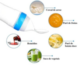 CUCHARA ALIMENTACION BEBE SILICONA